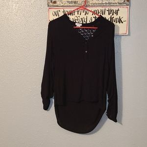 Black dress shirt